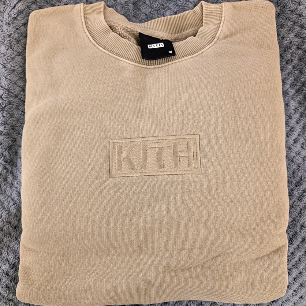 NWT Kith Beige Sweatshirt